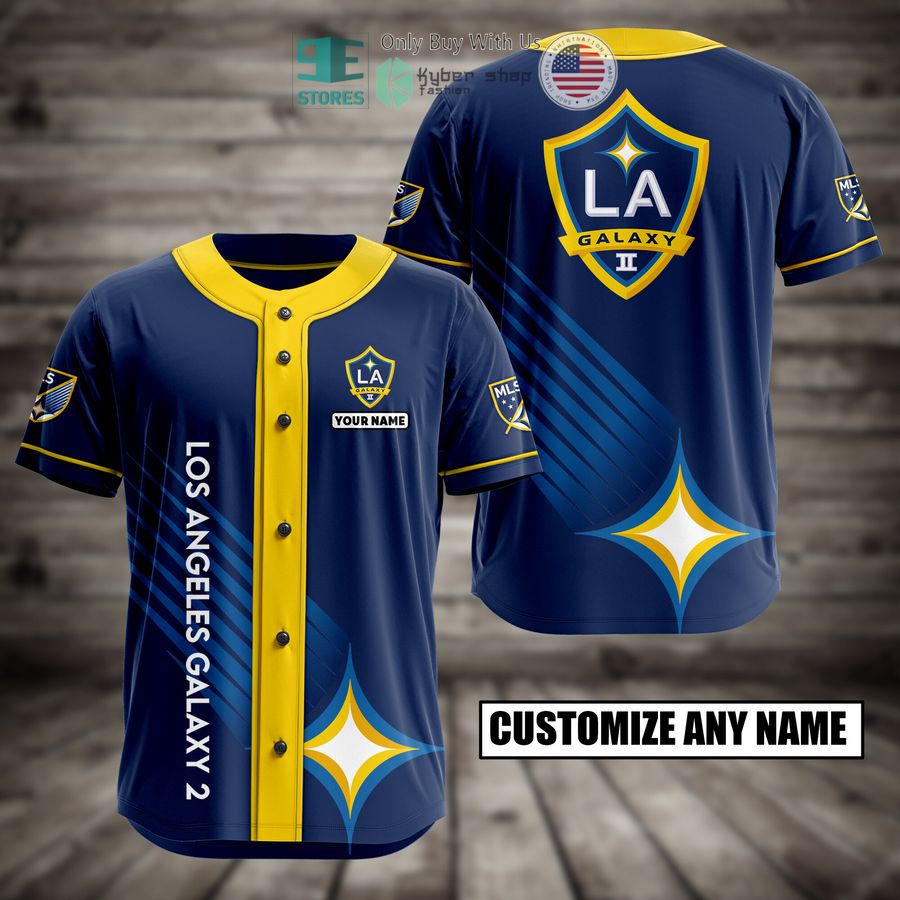 BEST Personalized Los Angeles Galaxy 2 Custom Baseball Shirt baseball jersey product view 1