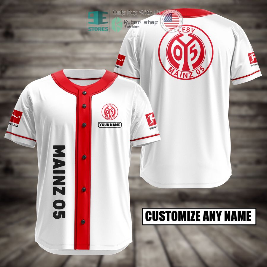 BEST Personalized Mainz 05 Custom Baseball Shirt baseball jersey product view 1