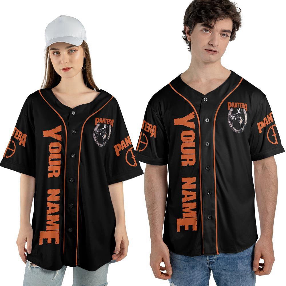 Personalized Mayhem Skull Tour 2023 Cowboy From The Hell Baseball Jersey For Men Women - lylyprint.com baseball jersey product view 3