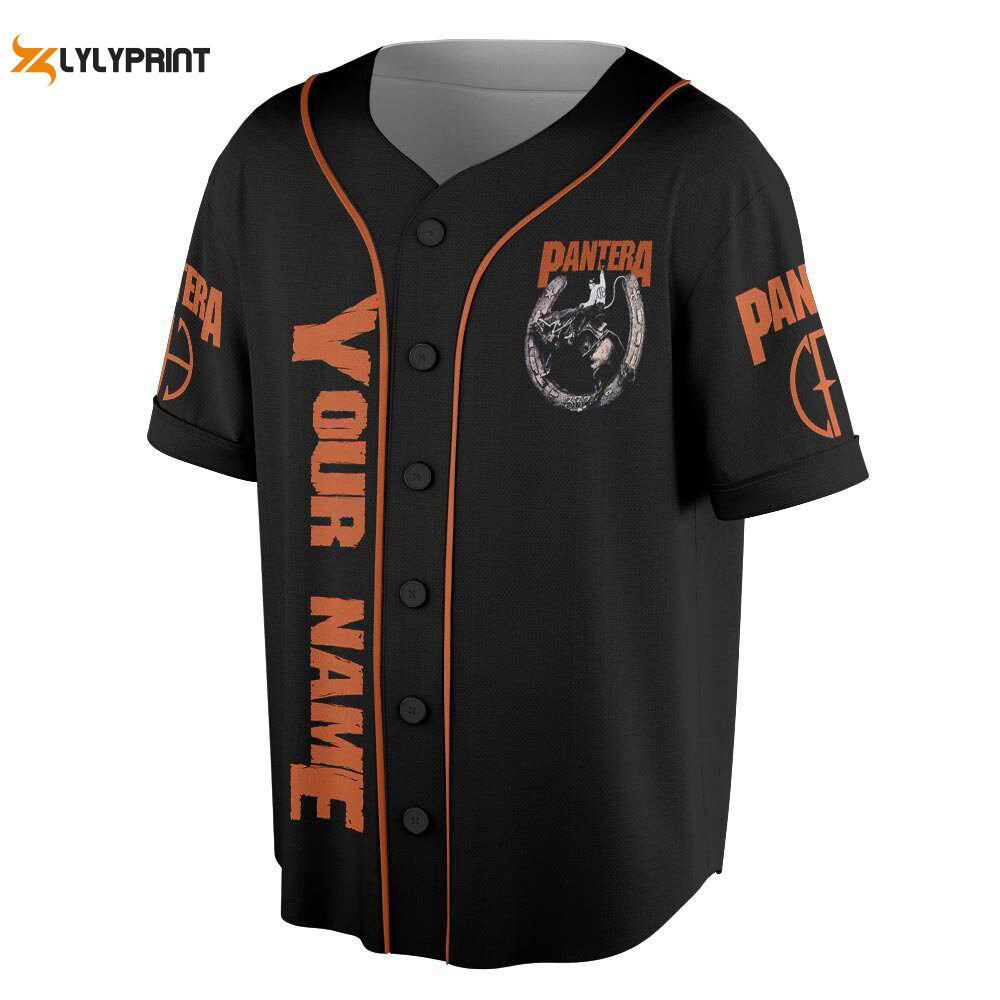 Personalized Mayhem Skull Tour 2023 Cowboy From The Hell Baseball Jersey For Men Women - lylyprint.com baseball jersey product view 1