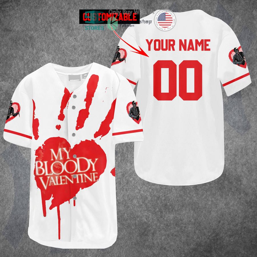 BEST Personalized My Bloody Valentine Baseball Jersey baseball jersey product view 1
