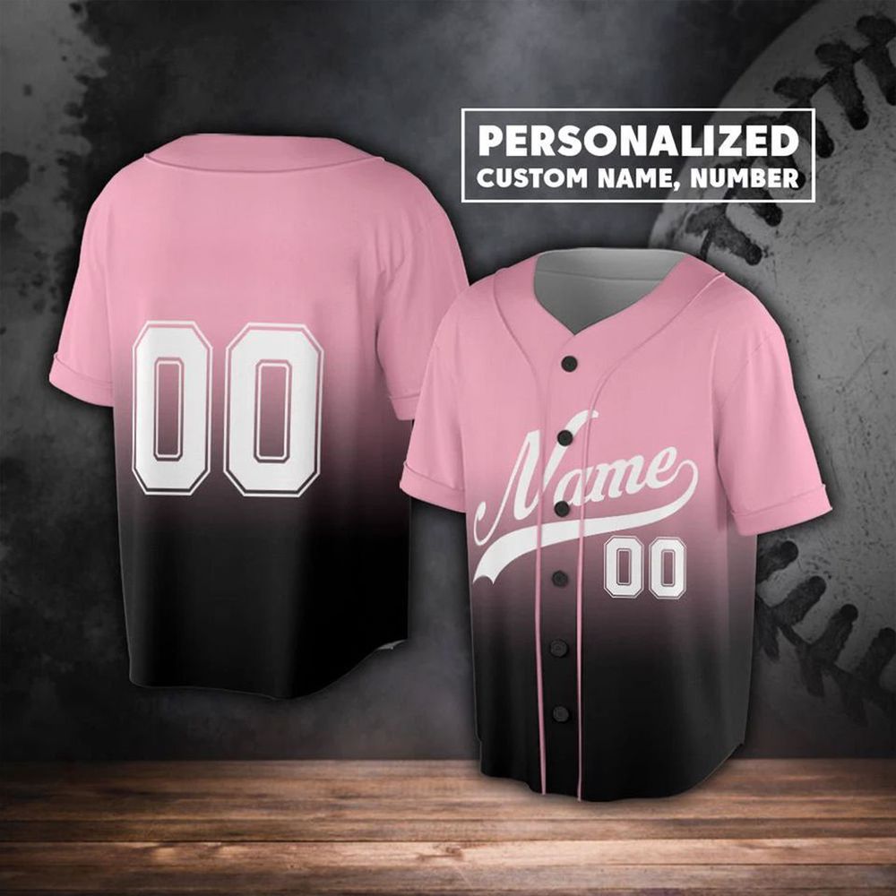 Personalized Name Custom Blackpink Kpop Baseball Jersey - lylyprint.com baseball jersey product view 2