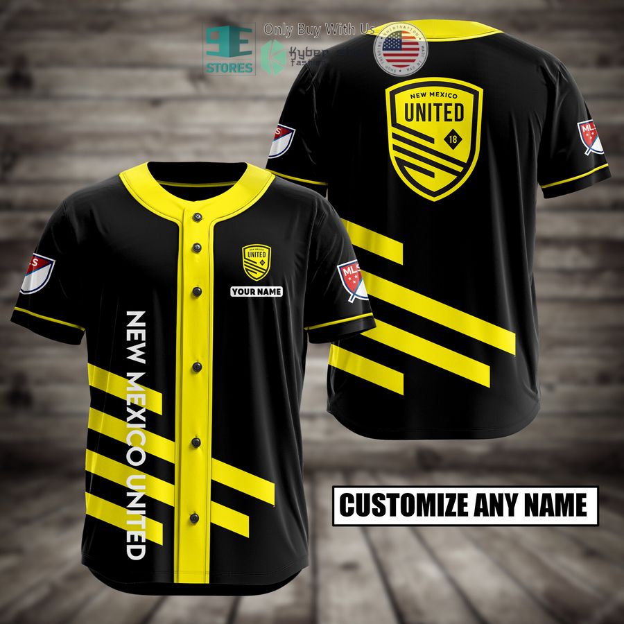 BEST Personalized New Mexico United Custom Baseball Shirt baseball jersey product view 1