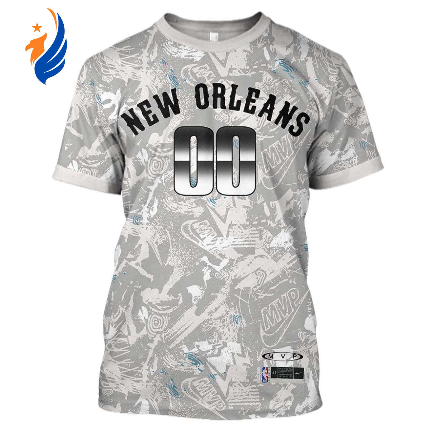 Personalized New Orleans Pelicans Baseball Jersey MVP Of The Year 2021 Concepts NBAPELICANS210730 - Bafud baseball jersey product view 1