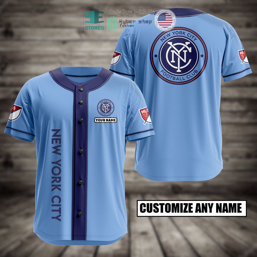 BEST Personalized New York City Custom Baseball Shirt baseball jersey product view 1