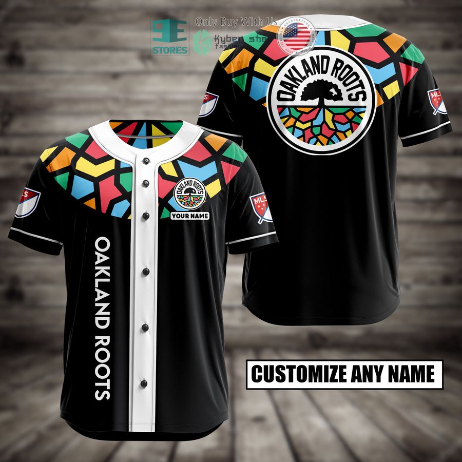 BEST Personalized Oakland Roots Custom Baseball Shirt baseball jersey product view 1