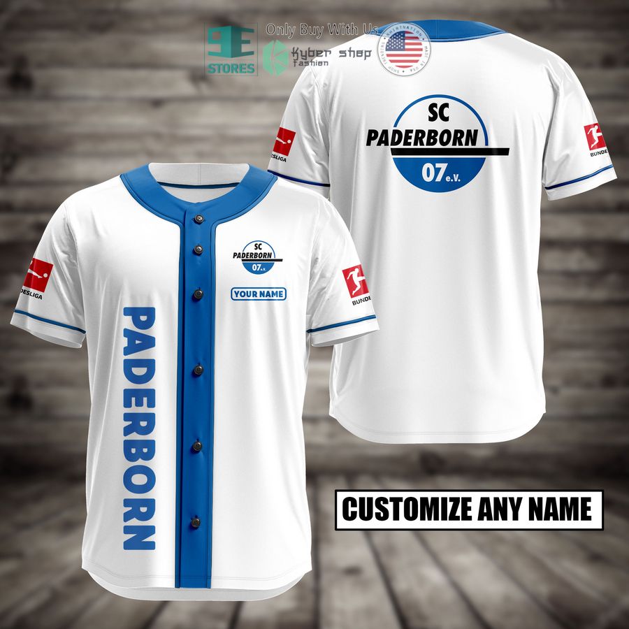 BEST Personalized Paderborn Custom Baseball Shirt baseball jersey product view 1