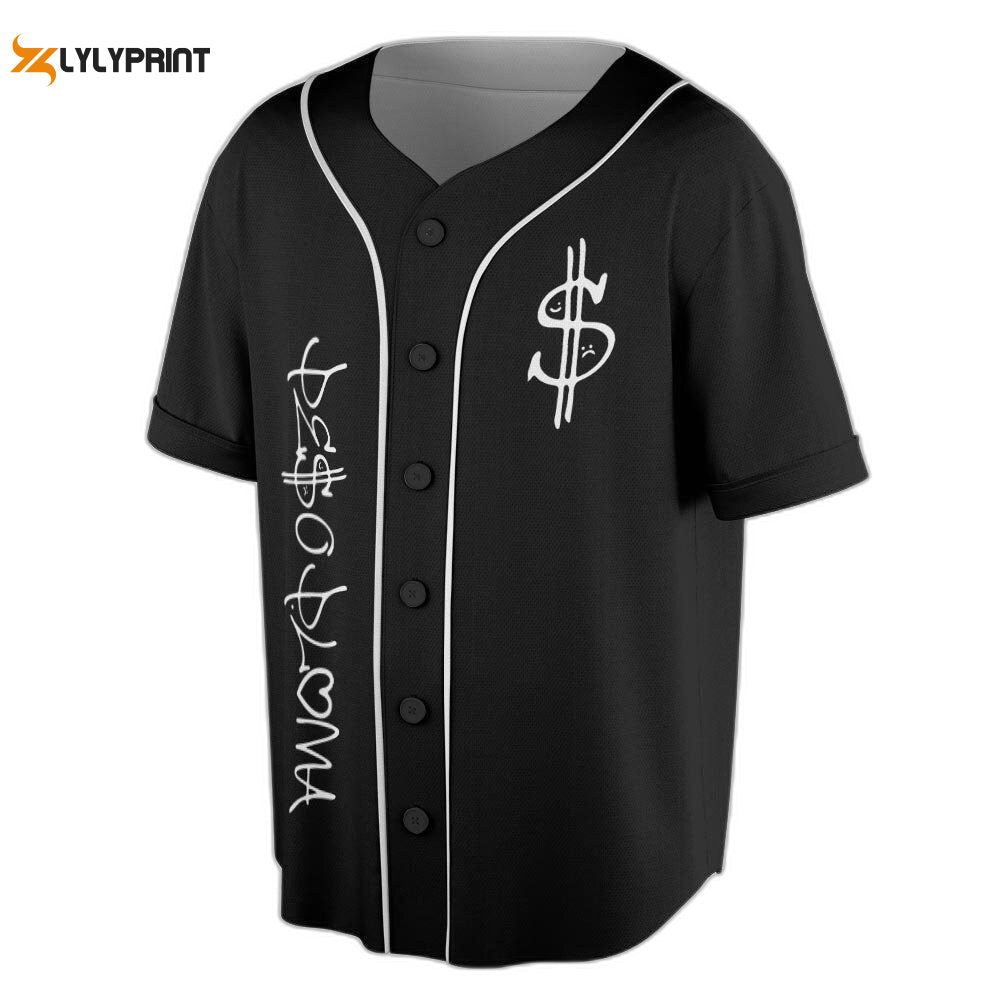 Personalized Peso Pluma Music Baseball Jersey For Men Women - lylyprint.com baseball jersey product view 1