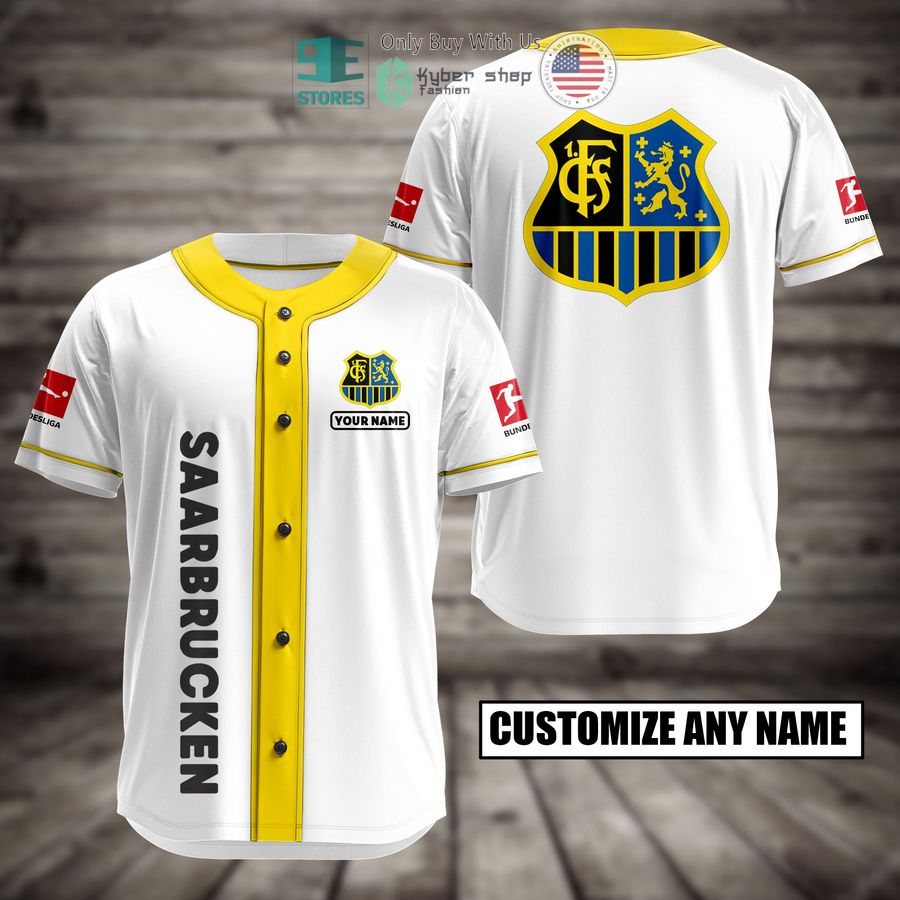 BEST Personalized Saarbrucken Custom Baseball Shirt baseball jersey product view 1