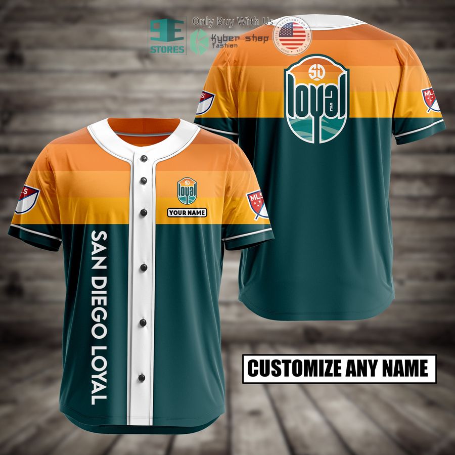 BEST Personalized San Diego Loyal Custom Baseball Shirt baseball jersey product view 1