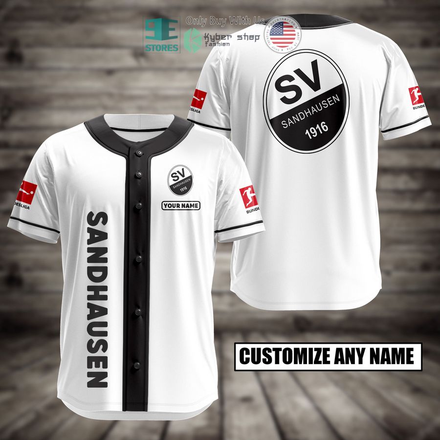 BEST Personalized Sandhausen Custom Baseball Shirt baseball jersey product view 1