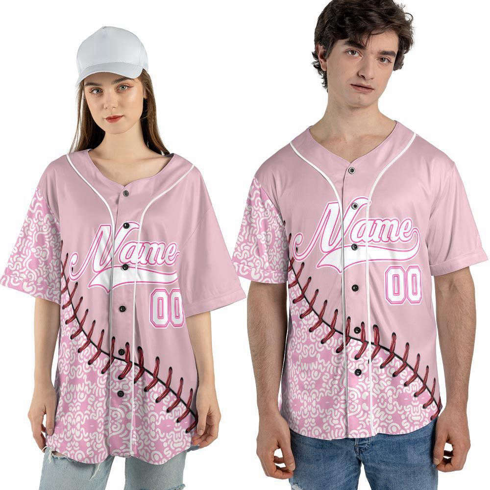 Personalized Shuhua Kpop Baseball Jersey For Men Women - lylyprint.com baseball jersey product view 3
