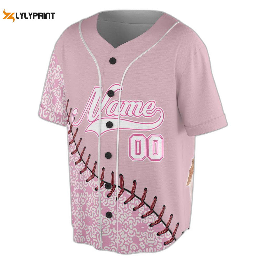 Personalized Shuhua Kpop Baseball Jersey For Men Women - lylyprint.com baseball jersey product view 1