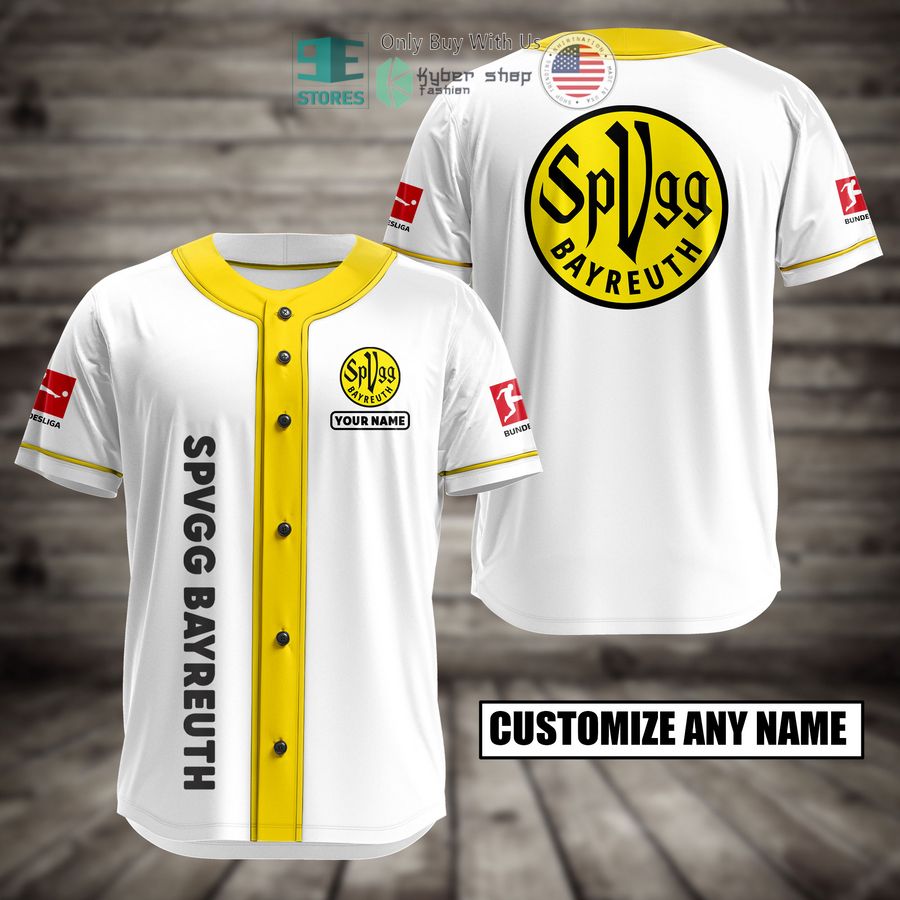 BEST Personalized SpVgg Bayreuth Custom Baseball Shirt baseball jersey product view 1