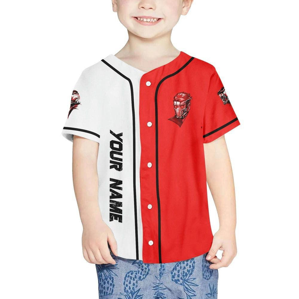 Personalized Star Lord Guardian Of The Galaxy Baseball Jersey - lylyprint.com baseball jersey product view 4