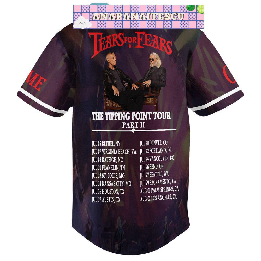 Personalized TFF Baseball Jersey For Men Women Shirt - lylyprint.com baseball jersey product view 2