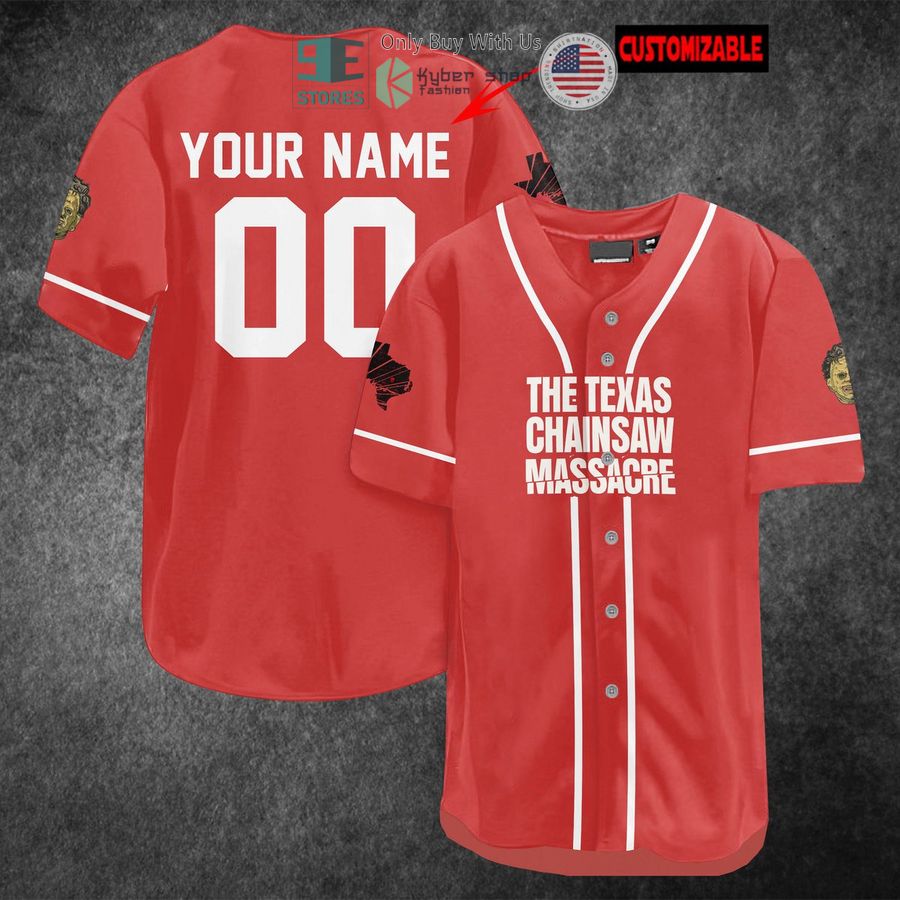 BEST Personalized The Texas Chainsaw Massacre Baseball Jersey baseball jersey product view 1