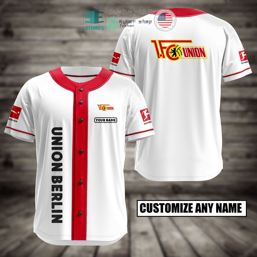 BEST Personalized Union Berlin Custom Baseball Shirt baseball jersey product view 1