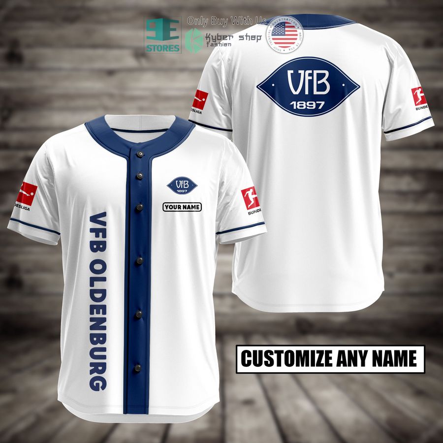 BEST Personalized VfB Oldenburg Custom Baseball Shirt baseball jersey product view 1