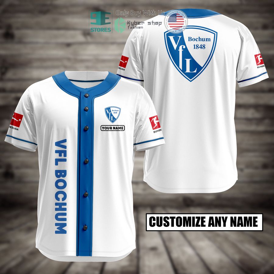 BEST Personalized VfL Bochum Custom Baseball Shirt baseball jersey product view 1