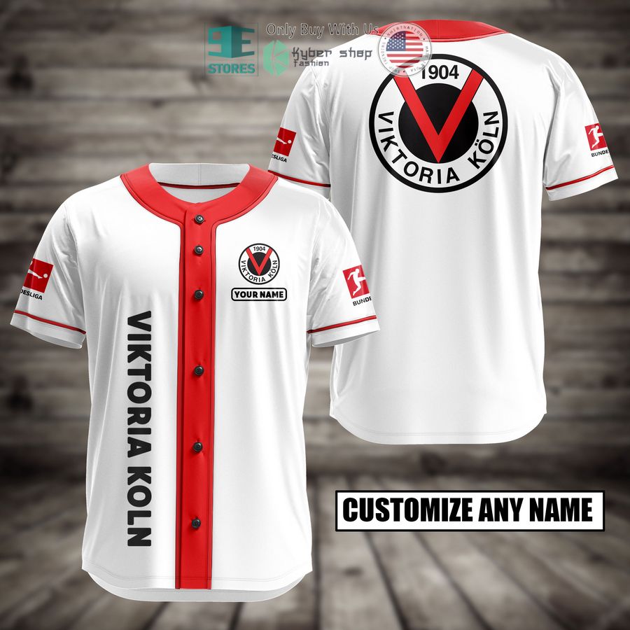 BEST Personalized Viktoria Koln Custom Baseball Shirt baseball jersey product view 1