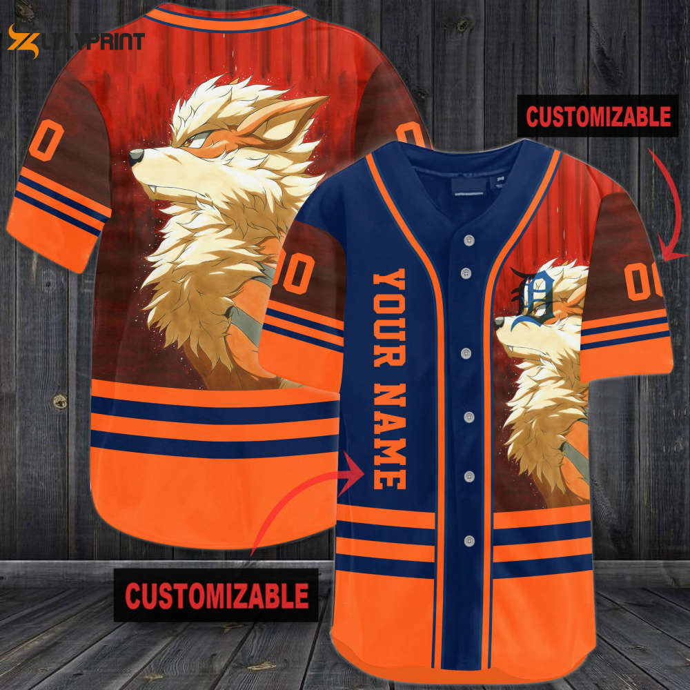 Personalized Winndie All Over Print 3D Baseball Jersey - lylyprint.com baseball jersey product view 1