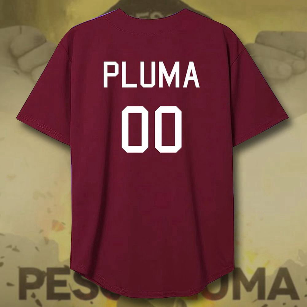 Peso Pluma Baseball Jersey For Men Women, Peso Pluma Music Shirt - lylyprint.com baseball jersey product view 2