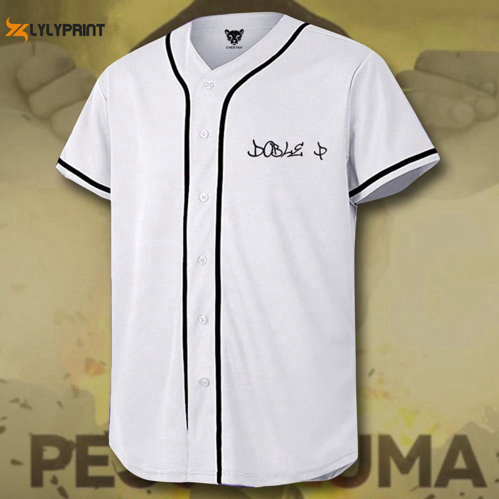 Peso Pluma Baseball Jersey For Men Women - lylyprint.com baseball jersey product view 1
