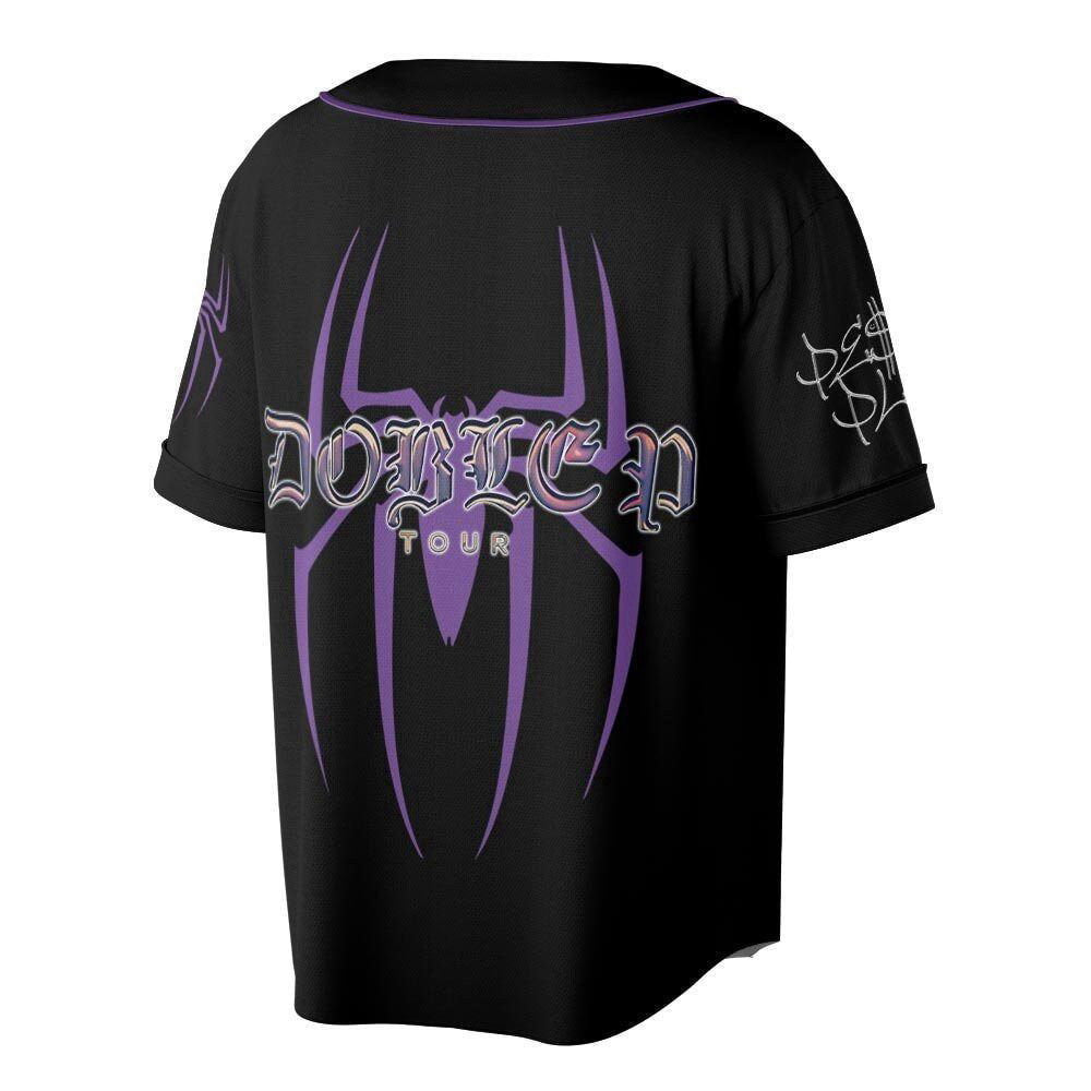 Peso Pluma Music Baseball Jersey For Men Women - lylyprint.com baseball jersey product view 2