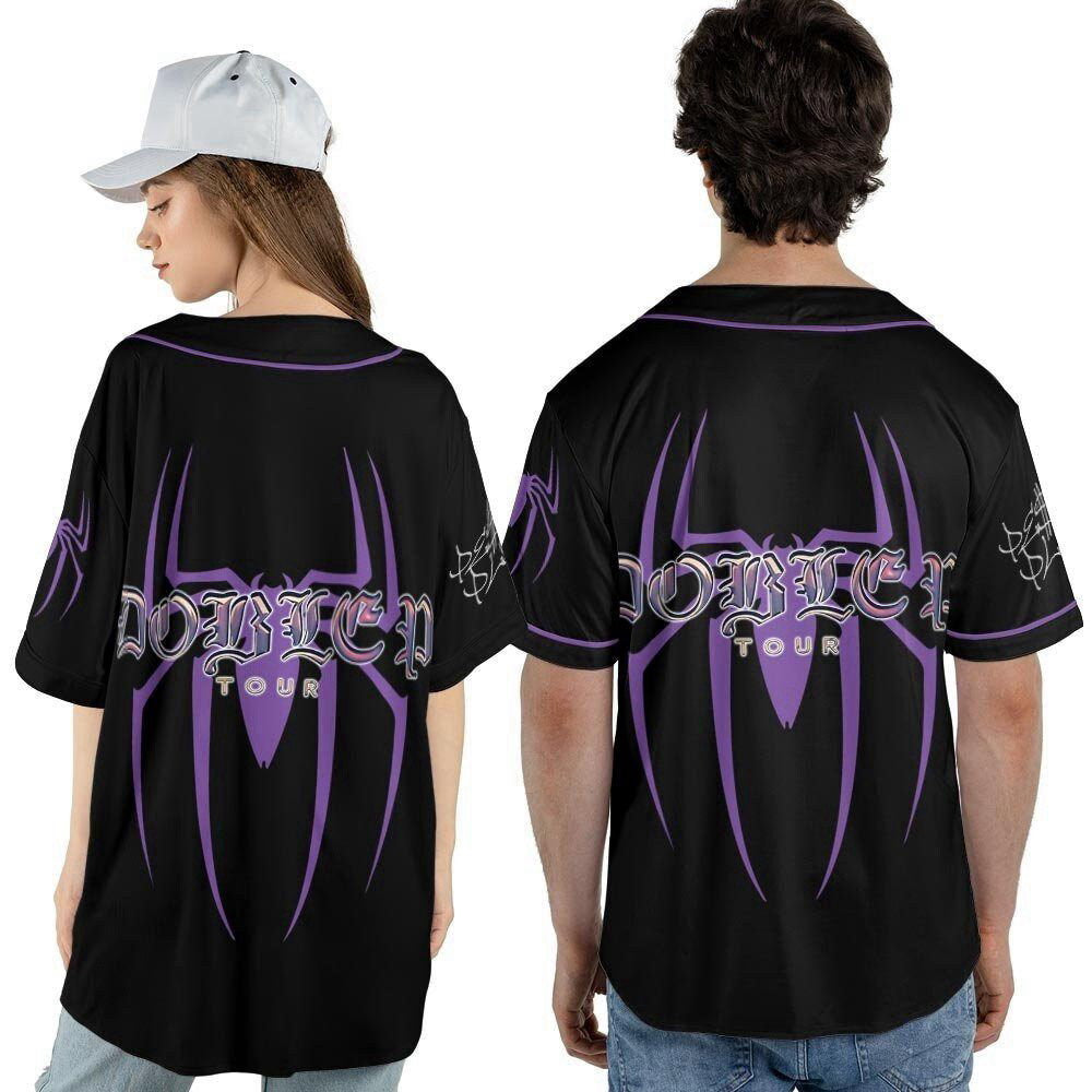 Peso Pluma Music Baseball Jersey For Men Women - lylyprint.com baseball jersey product view 4