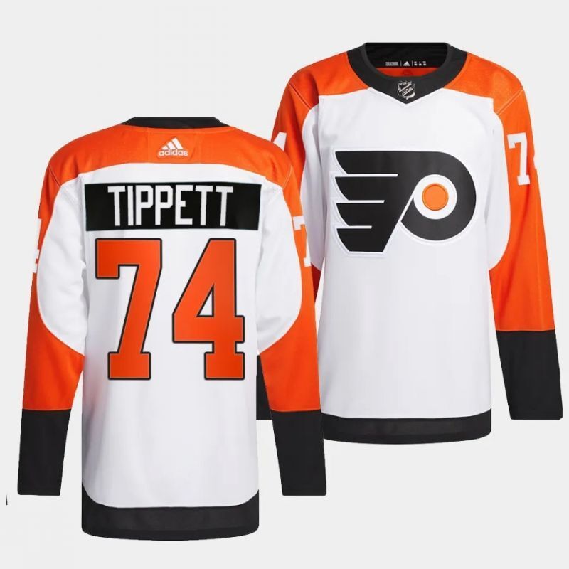 philadelphia flyers #74 owen tippett 2023-24 authentic white jersey Hockey Jersey hockey jersey product view 1