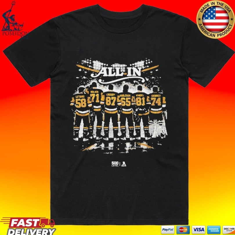 Pittsburgh Hockey 2026 Playoffs All In T-shirt Unisex T-shirt, Sweatshirt, Hoodie, Long Sleeve Tee - T-Shirt, Sweatshirt, Hoodie