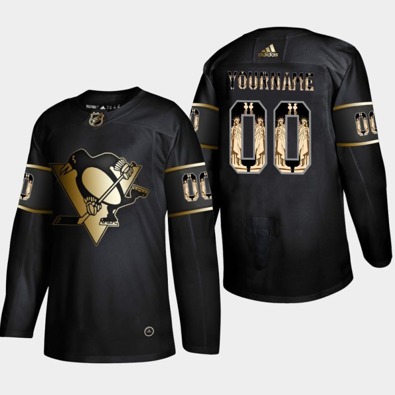 pittsburgh penguins Statue of Liberty Style 2 Hockey Jersey hockey jersey product view 1