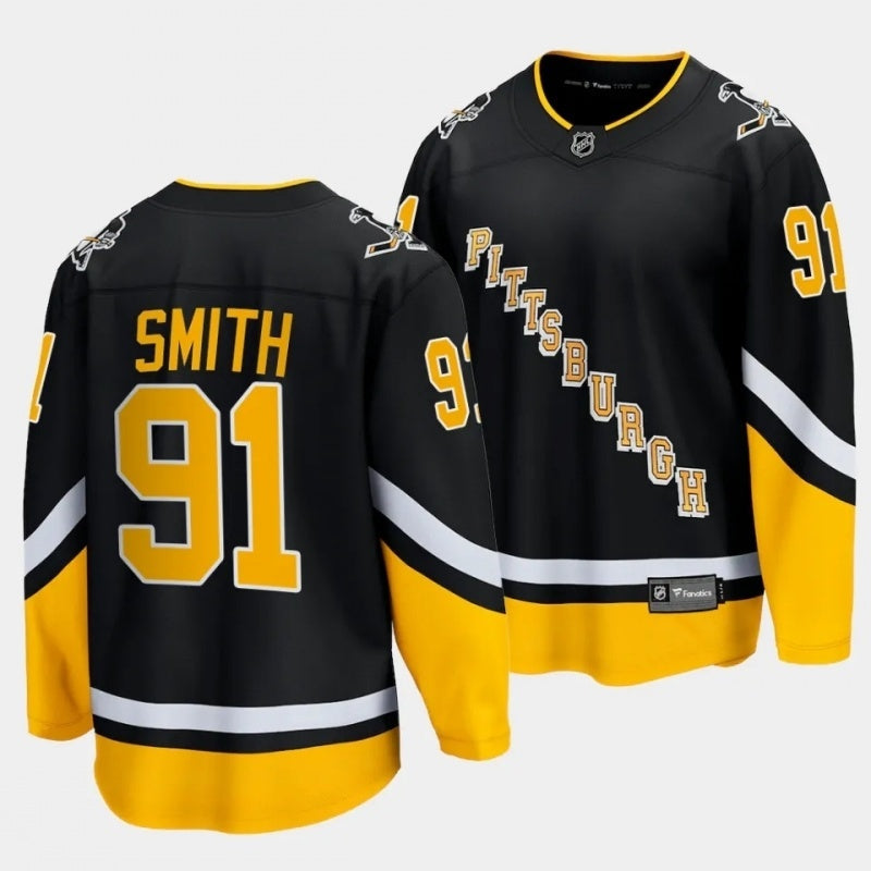 pittsburgh penguins reilly smith alternate black breakaway player jersey Hockey Jersey hockey jersey product view 1