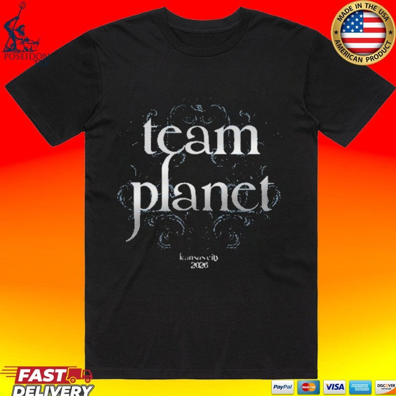 Planet Comicon Team Planet Kansas City T-shirt Unisex T-shirt, Sweatshirt, Hoodie, Long Sleeve Tee - T-Shirt, Sweatshirt, Hoodie