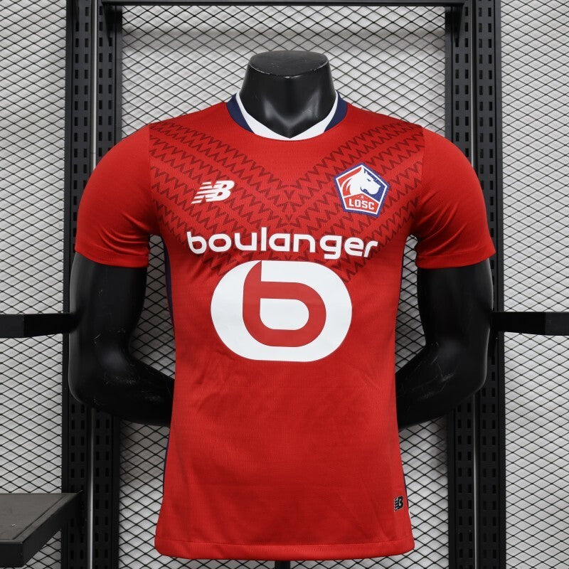 player version add+$5 24-25 lille home soccer jersey size s-2xl Style 2 sports jersey product view 1