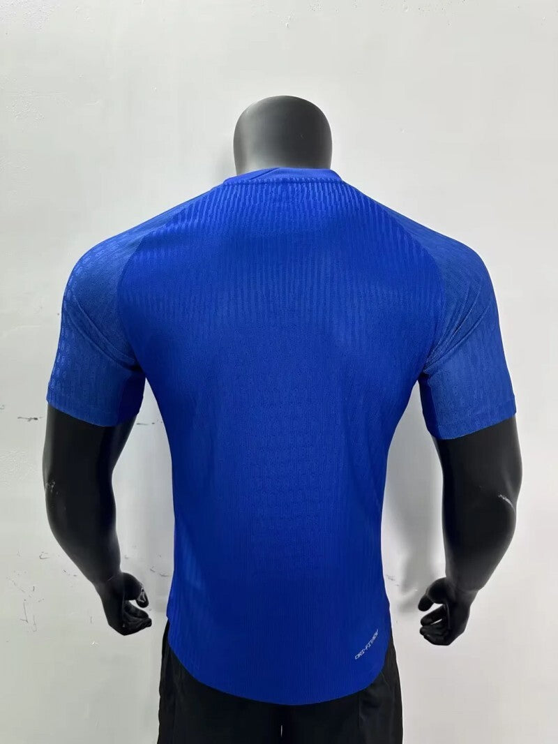 player version add+$5 24-25 parissg fourth blue soccer jersey Style 1 sports jersey product view 1