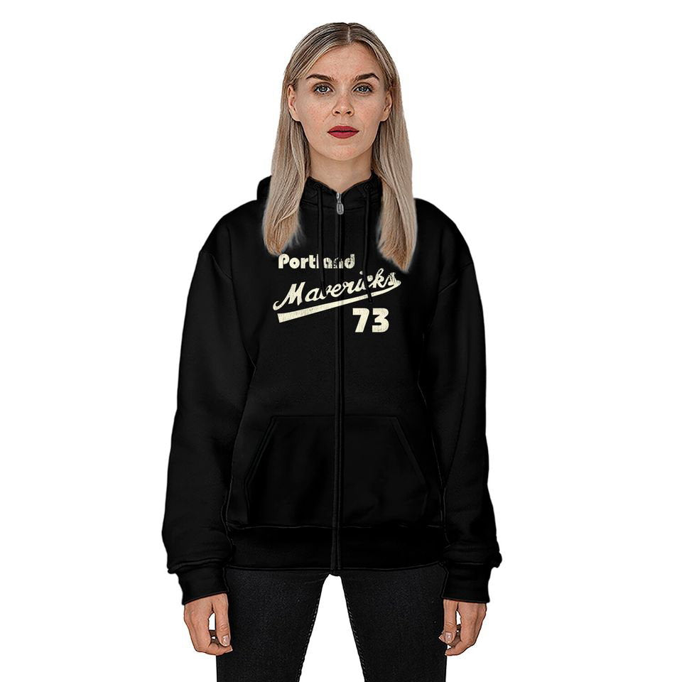 Portland Mavericks Retro Defunct Baseball Jersey - Baseball - Zip Hoodies - lylyprint.com baseball jersey product view 4