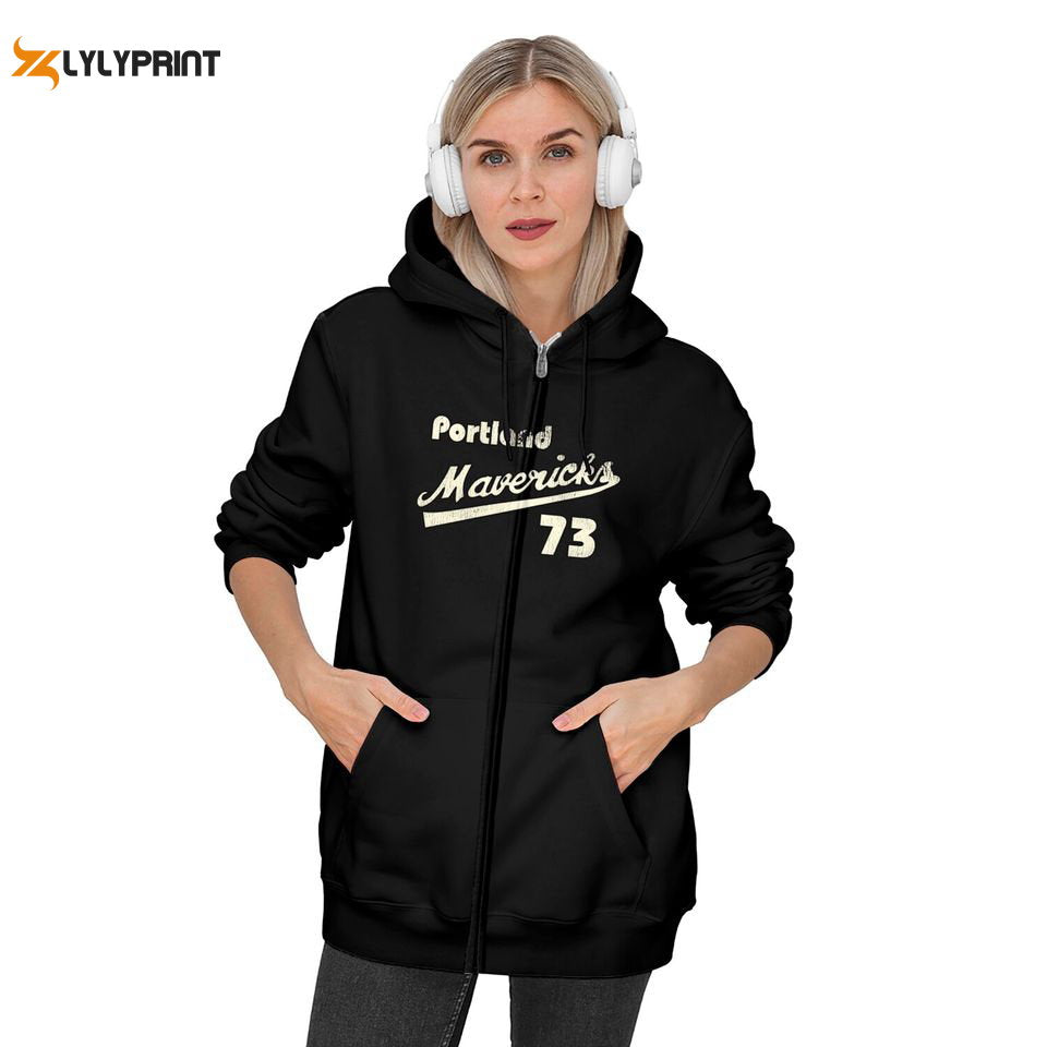 Portland Mavericks Retro Defunct Baseball Jersey - Baseball - Zip Hoodies - lylyprint.com baseball jersey product view 1
