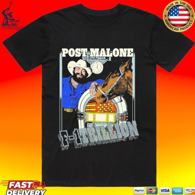 Post Malone F-1 Trillion T-shirt Unisex T-shirt, Sweatshirt, Hoodie, Long Sleeve Tee - T-Shirt, Sweatshirt, Hoodie