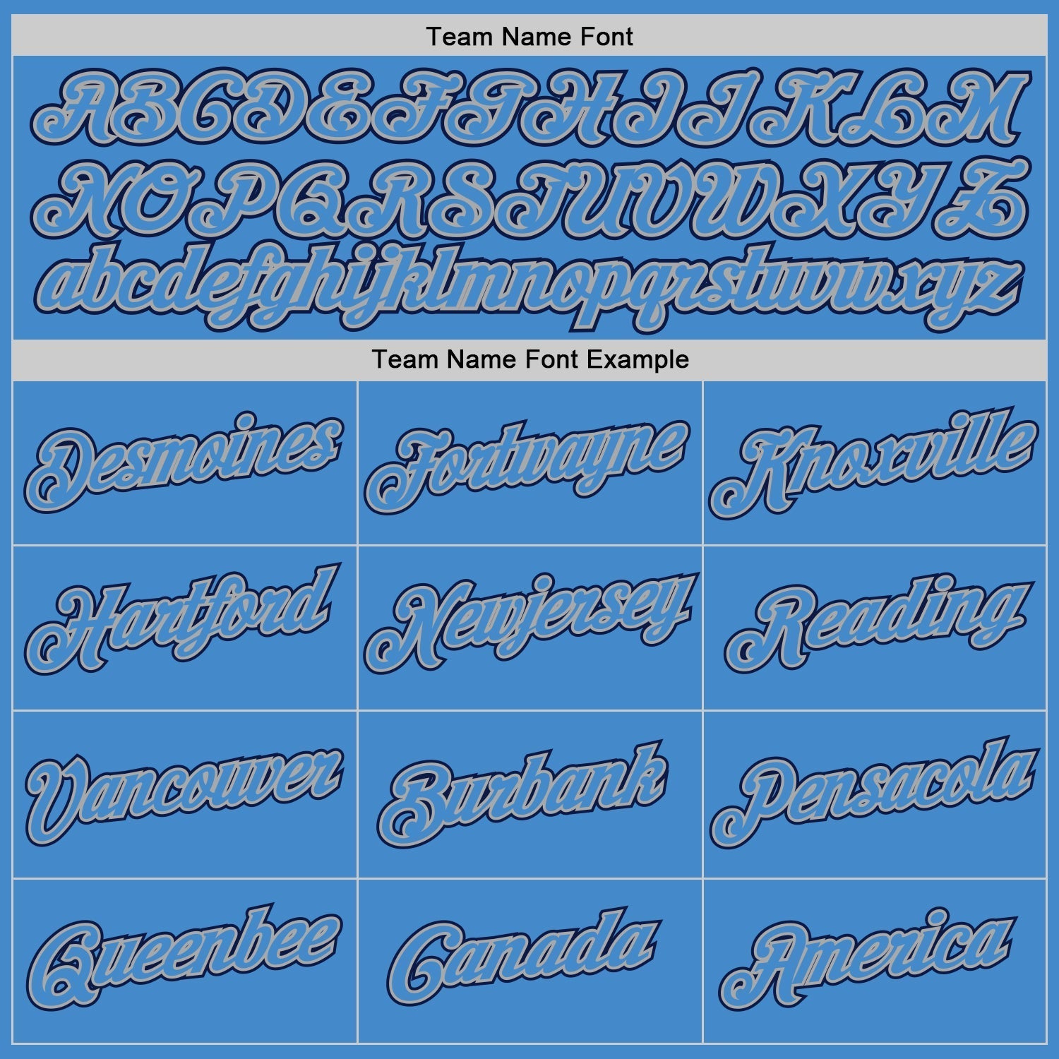 Custom Powder Blue Powder Blue-Navy Authentic Baseball Jersey baseball jersey product view 4