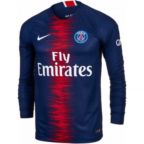 psg long sleeve S-XL 1 Soccer Jersey sports jersey product view 1