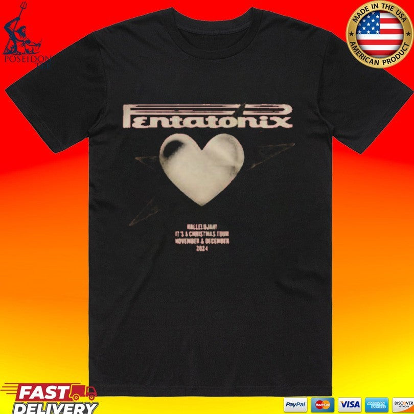 Ptxofficial Ptx Logo Heart Brick T-shirt Unisex T-shirt, Sweatshirt, Hoodie, Long Sleeve Tee - T-Shirt, Sweatshirt, Hoodie