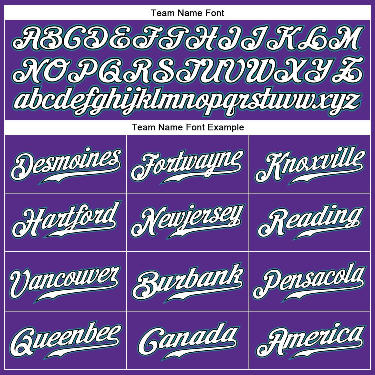 Custom Purple Black Pinstripe White-Teal Authentic Baseball Jersey baseball jersey product view 4