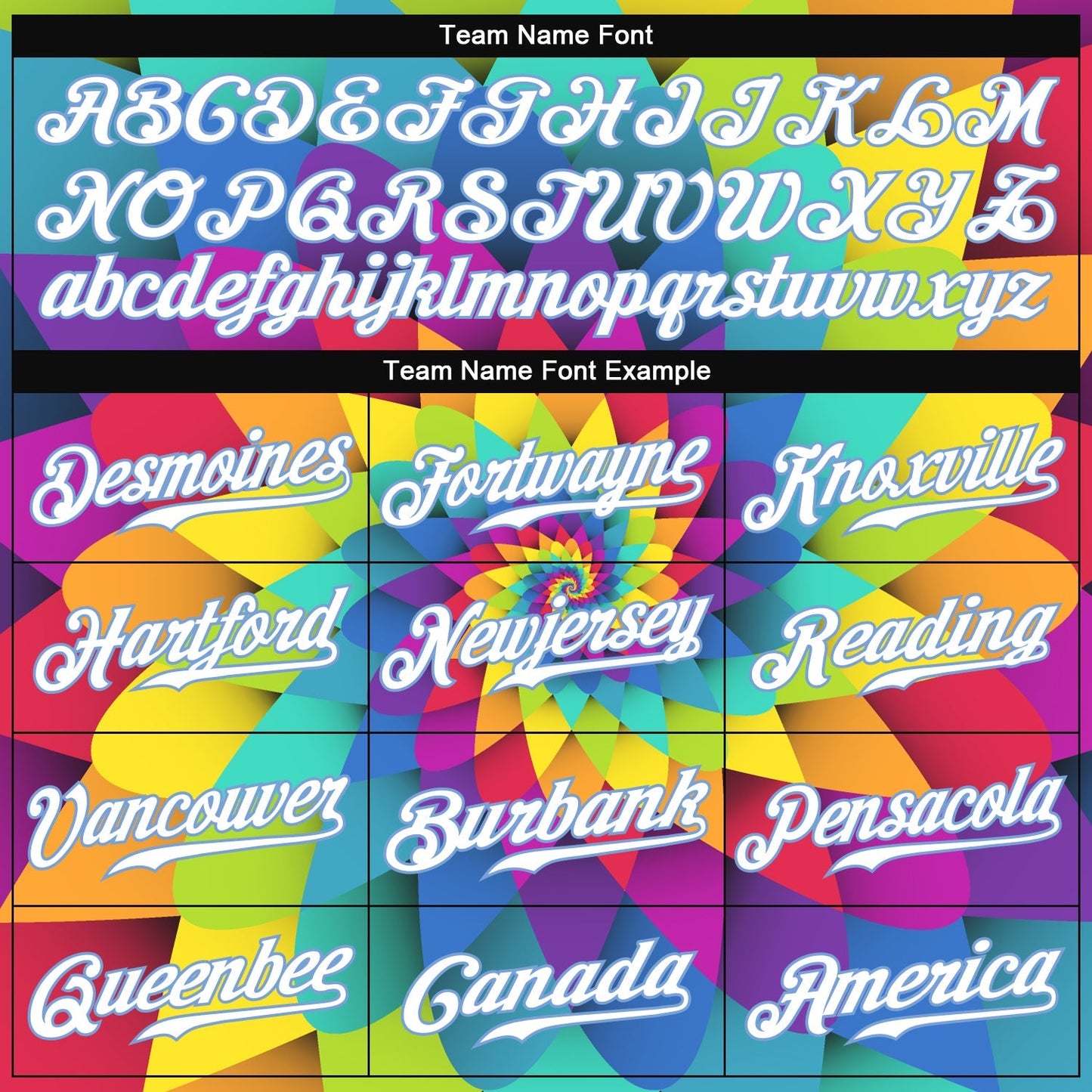 Custom Purple White-Light Blue 3D Pattern Design Rainbow Spiral Authentic Baseball Jersey baseball jersey product view 4