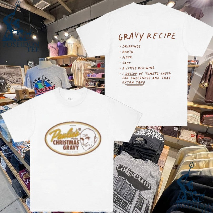 Put The Boot Gravy Recipe Paulies T-shirt Unisex T-shirt, Sweatshirt, Hoodie, Long Sleeve Tee - T-Shirt, Sweatshirt, Hoodie
