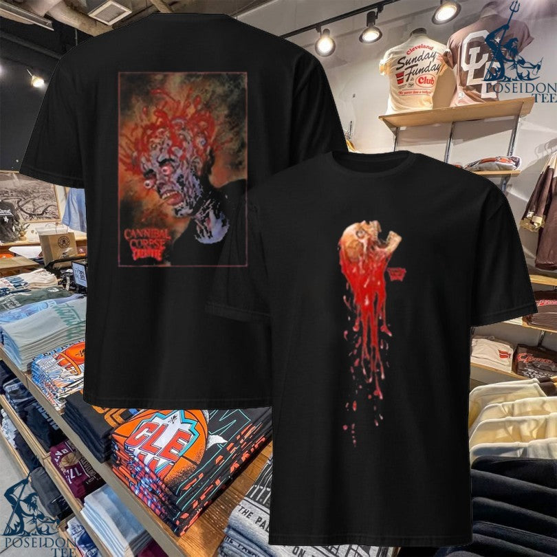 Cannibal Corpse X Creature Blood Trail T-shirt Unisex T-shirt, Sweatshirt, Hoodie, Long Sleeve Tee - T-Shirt, Sweatshirt, Hoodie