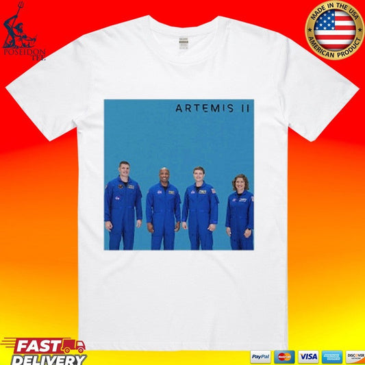 Artemis Ii Astronaut Nasa Mission T-shirt Unisex T-shirt, Sweatshirt, Hoodie, Long Sleeve Tee - T-Shirt, Sweatshirt, Hoodie