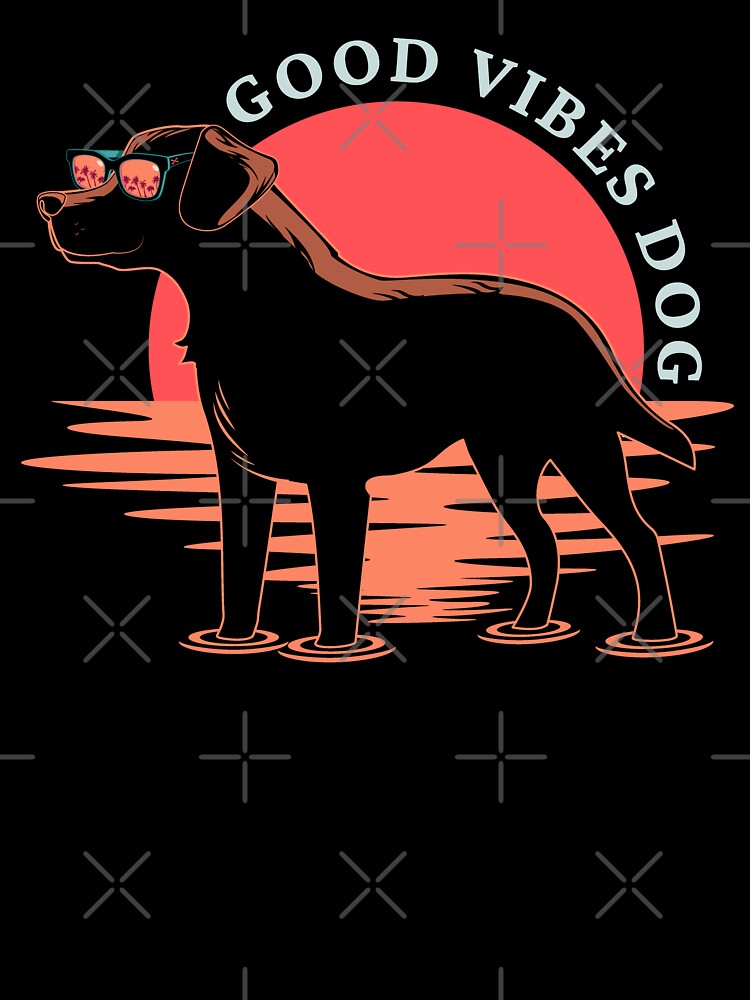 Bruno The black labrador by Jesus Alberto Padrón - Adult & Kids T-Shirts, Sweatshirts & Hoodies apparel design preview 3