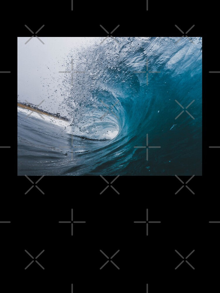 Ocean Wave Newport Beach, USA by Joni77 - Adult & Kids T-Shirts, Sweatshirts & Hoodies apparel design preview 3